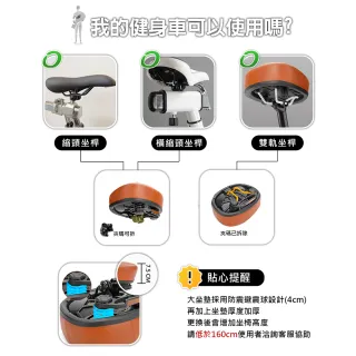 【X-BIKE】加倍柔軟 造就雲端之夢 包子坐墊 健身車/飛輪/自行車可用(BAO Y2)