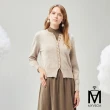 【MYVEGA 麥雪爾】MA經典小香風雲朵外套/愛心鑽飾針織外套-多款任選(日系/保暖外套/女外套/小香風)