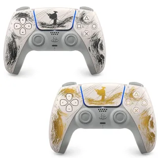 【SONY 索尼】PS5 DualSense 無線控制器 -《羊蹄山戰鬼》限量版(黑金限量/黃金限量 日本公司貨)