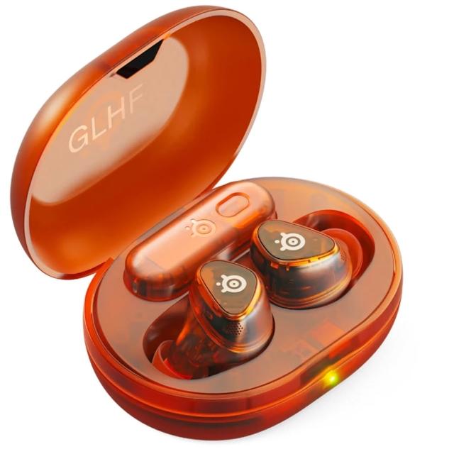 【Steelseries 賽睿】Arctis GameBuds真無線遊戲耳機(電競/耳機/無線/Glorange)