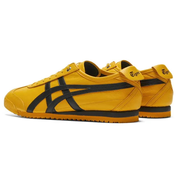 能面泥虎 Onitsuka Tiger】鬼塚虎黃底黑虎爪MEXICO 66 SD 休閒鞋(1183A872-752