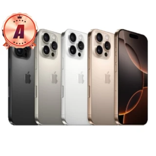 【Apple】A級福利品 iPhone 16 Pro Max 6.9吋 1TB(電池91% 外觀近全新 非原廠外盒)