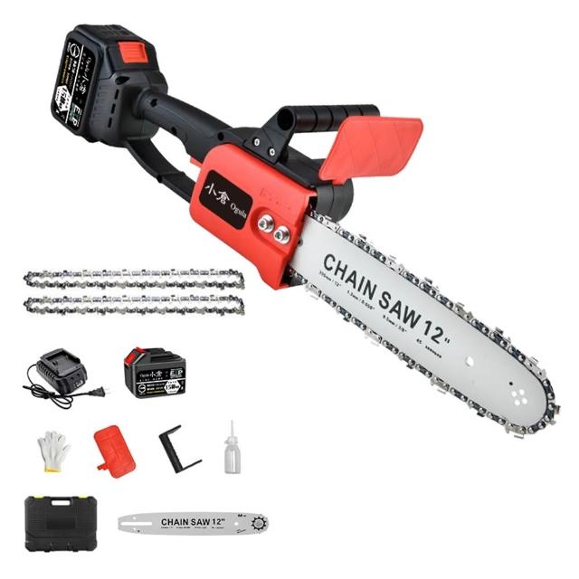 【Ogula 小倉】12寸電鏈鋸 伐木鋸 電動鋸子 BSMI電池：R3E558（十五節一電）(無刷電機/無級變速/輕量設計)