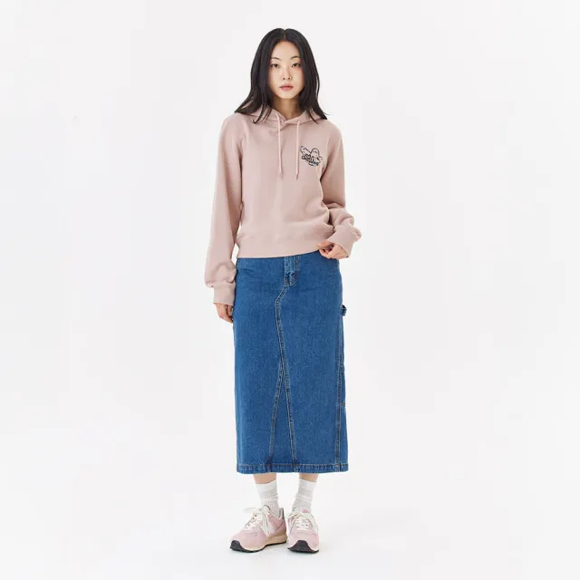 【Mark Gonzales】女裝 小天使娃娃帽T-粉紅色