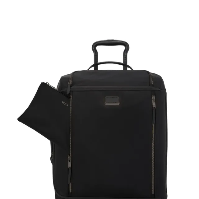 【TUMI】Voyageur Just In Case☆ 小型托特包 - 黑色/烟槍色(TUMI 官方旗艦店)