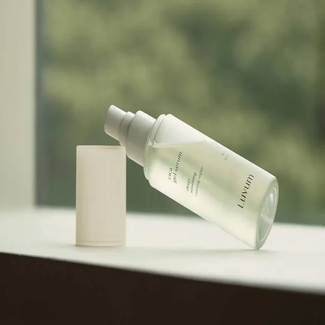 【Luvum】韓國 積雪草清透修護精華 80ml CICA 鎮靜舒緩 保濕 精華液 敏感肌 定妝補水 官方直營(精華液)