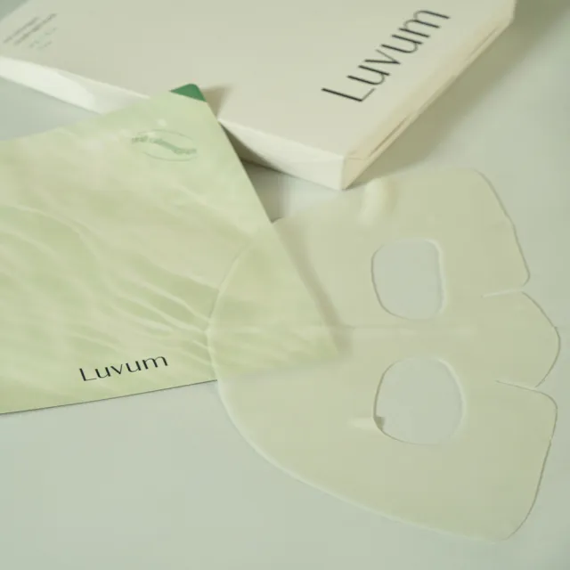 【Luvum】深層舒緩保養組 面膜5片+乳霜50ml+精華油30ml 三重鎮靜 修護 敏感肌 快吸收 官方直營(官方直營)