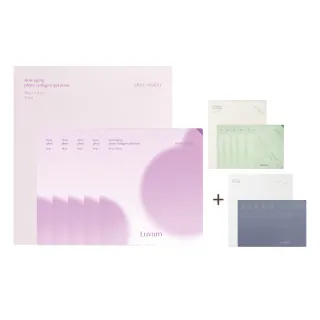 【Luvum】完美解鎖面膜組 積雪草+膠原+海泥 各一件 三效亮膚 鎮靜 清潔 官方直營(面膜)