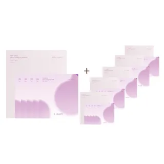 【Luvum】三十天抗老組 植物膠原冰凝膠面膜5片 六件組 緊緻 提亮 保濕 官方直營(面膜)