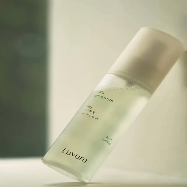 【Luvum】亮敷修護組 積雪草面膜5片+乳霜50ml+修護精華80ml 三重鎮靜 保濕 敏感肌 官方直營