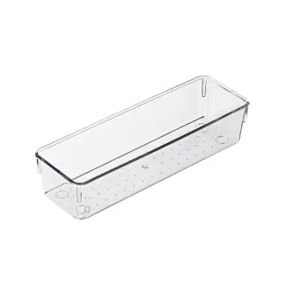 【isona】透明收納盒 壓克力收納盒 文具收納 小物收納 分隔置物盒 分類盒 整理盒(5號 儲物盒 抽屜收納)