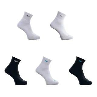 【MIZUNO 美津濃】運動厚底短襪 男款 25-28cm 32TXC701XXQ 同款式六雙入(運動襪)