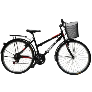 【HUB & DYNE】26吋21速低跨通勤車-百分百組裝(腳踏車)