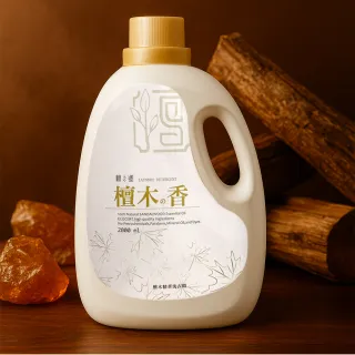 【檀之鄉】6入-琥珀檀香開運化煞能量洗衣精2000ml(濃縮洗衣精)