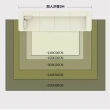 【匠俱】地毯-180×250cm(客廳可擦中古風地墊 臥室防水輕奢高級感復古地墊)
