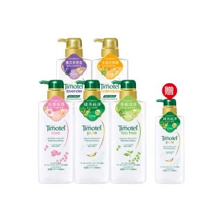 【Timotei 蒂沐蝶】日本植萃 洗髮精/護髮乳500g x3入(小姐不熙娣/女人我最大節目推薦)