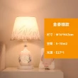 【易利談】歐式裝飾床頭燈 臥室檯燈(遙控無極調光 上下燈可分控)