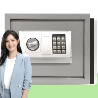 【發億金庫】智慧型保險箱DB-30（白/灰/黑 三色可選）(密碼 緊急開啟鑰匙)