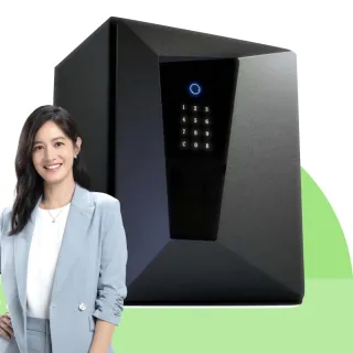 【發億金庫】防盜保險箱 Xy-4F(指紋 密碼 緊急開啟鑰匙)