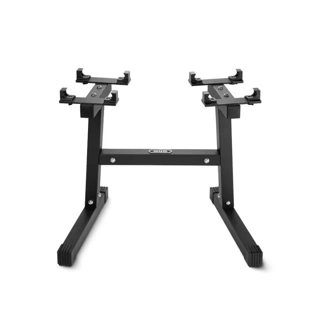 【NUO】232可調式啞鈴32KG一對+MFB-110重訓椅+NUO-H型置放架(美國MensHealth推薦啞鈴)