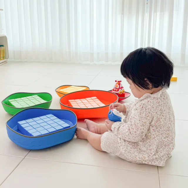 【Bellebaby】彩虹過河石(感統教具/跳河石/益智玩具/平衡感訓練/室內戶外玩具)