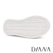【DIANA】撞色百搭免綁帶厚底休閒鞋(深藍)