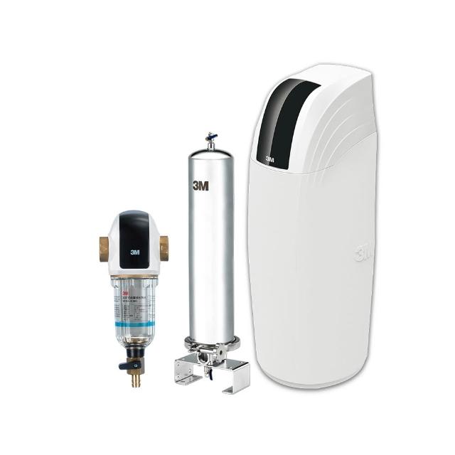 【3M】SFT-200全戶式軟水系統/軟水機+SS802不鏽鋼淨水系統+BFS3-40BK反洗淨水系統(全戶三件組★大三套)