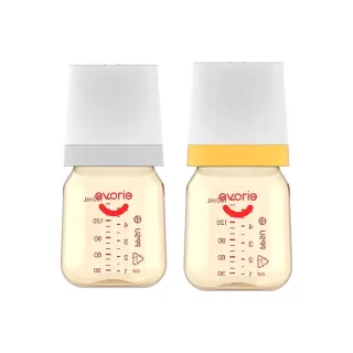 【Evorie】Tritan寬口奶瓶300mL(防脹氣寬口徑 可UV消毒 耐摔)