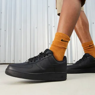 【NIKE 耐吉】休閒鞋 運動鞋 AIR FORCE 1 07 男鞋 黑(CW2288001)