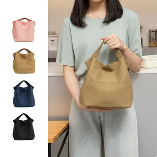 【JOYFUL LIFE 特樂生活】交換禮物 純色兩用可分離保溫便當袋(手提包/便當袋/保溫袋)