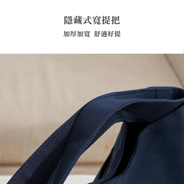 【JOYFUL LIFE 特樂生活】純色兩用可分離保溫便當袋(手提包/便當袋/保溫袋)
