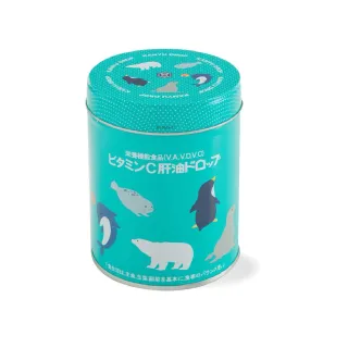 【日本康兒益糖KC】兒童肝油 維生素A+D+C-300粒裝X2罐組(香橙風味)