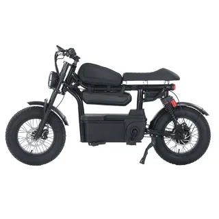 【IFREEGO】M6電動輔助腳踏車 16吋寬胎 500W電機 復古造型(電動車 自行車 腳踏車)