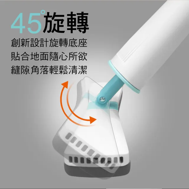 【家簡塵除】擠水時尚拖把(市面上唯一45度貼合地面)