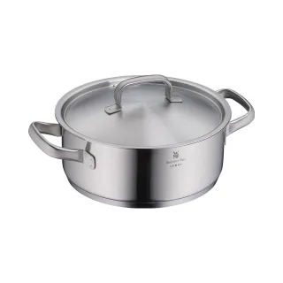 【WMF】義大利製Gourmet Plus 低身湯鍋 24cm(4.1L/五星鍋系列)