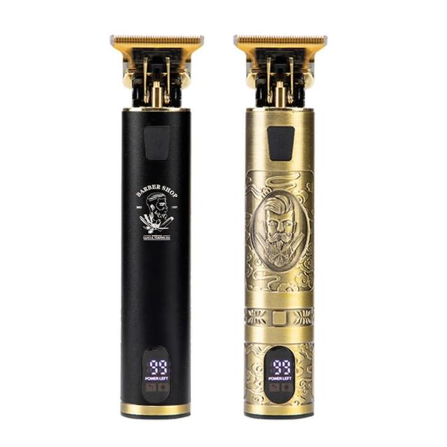 AFAMIC 艾法 M520 充電式電動剪髮器，適用兒童與成人，支援4段以上剪髮長度調整，刀頭可水洗清潔，無鬢角刀設計，尺寸輕巧13x5x4mm，顏色選擇黑或金紳士款，產地中國，BSMI許可。輕鬆在家DIY髮型，安全便捷的家用剪髮首選。