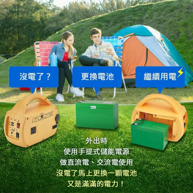【AutoMaxx】專業級不斷電手提式儲能電源UP-5HX專用電池 UP-5HZ BSMI認證鋰電池 201Wh