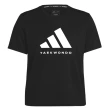 【adidas 愛迪達】精品棉彈力萊卡短袖上衣-兩件組(吸濕 透氣 伸縮 彈性 棉T 休閒 運動)