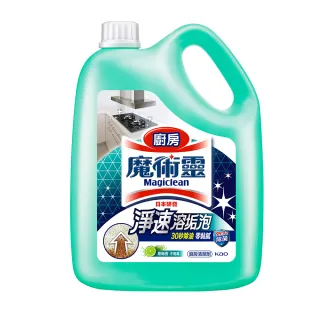 【魔術靈】廚房清潔劑_量販瓶3800ml(萊姆香)