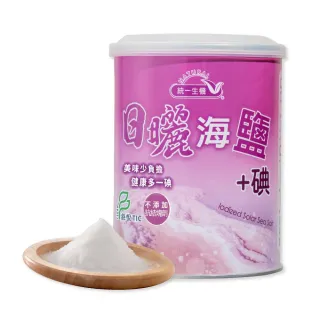 【統一生機】日曬海鹽加碘600gx1罐