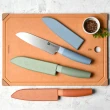【ZWILLING 德國雙人】Now S日式主廚刀三德刀15cm+TPU抗菌防滑砧板2件組(德國雙人牌集團官方直營)