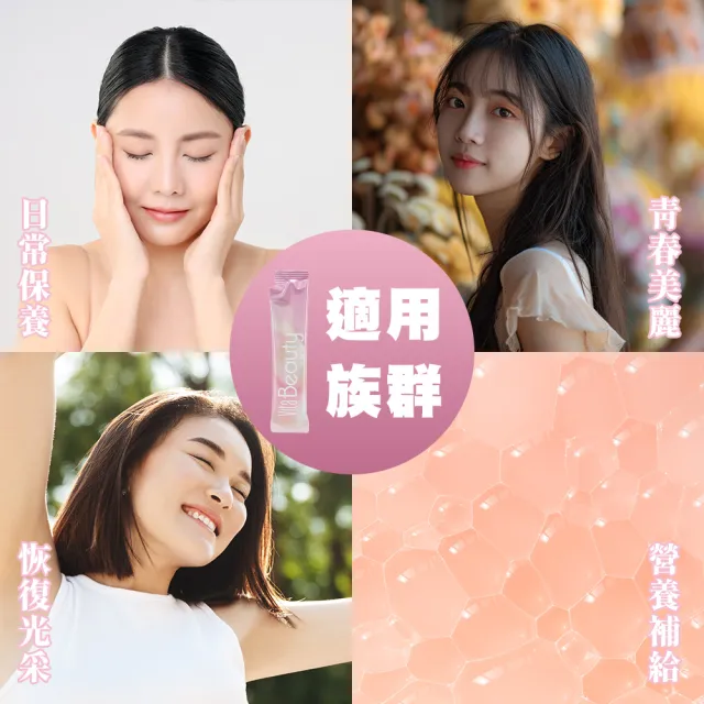 即期品【宏碁健康】VitaBeauty 酵母NMN極妍晶透膠原胜飲40包/四盒(NMN膠原蛋白三胜)