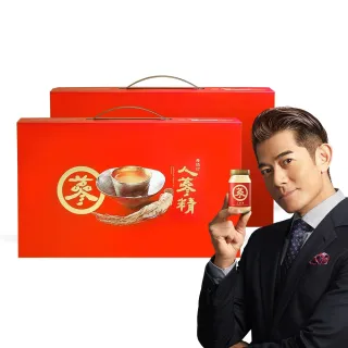 【老協珍】人蔘精禮盒30入x2盒(60ml/入 郭富城代言 養氣人蔘 送禮 保健禮盒)