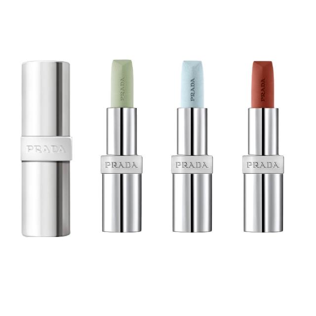【PRADA 普拉達】經典潤唇膏 3.8g(多款任選 國際航空版)