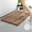 【ANTIAN】2入組 雪尼爾加厚防滑吸水地墊40*60cm(高密度絨毛/浴室用/止滑升級)