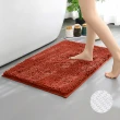 【ANTIAN】2入組 雪尼爾加厚防滑吸水地墊40*60cm(高密度絨毛/浴室用/止滑升級)