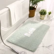 【ANTIAN】2入組 雪尼爾加厚防滑吸水地墊40*60cm(高密度絨毛/浴室用/止滑升級)