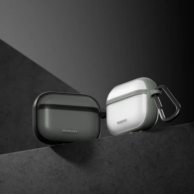 【MAGEASY】Roam AirPods Pro 3 城市漫遊耳機保護殼(可拆掛扣 便利隨行)
