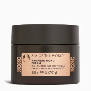【THE BODY SHOP 美體小舖】夏威夷SPA堅果油修護美膚霜-300ML(身體霜/身體乳)