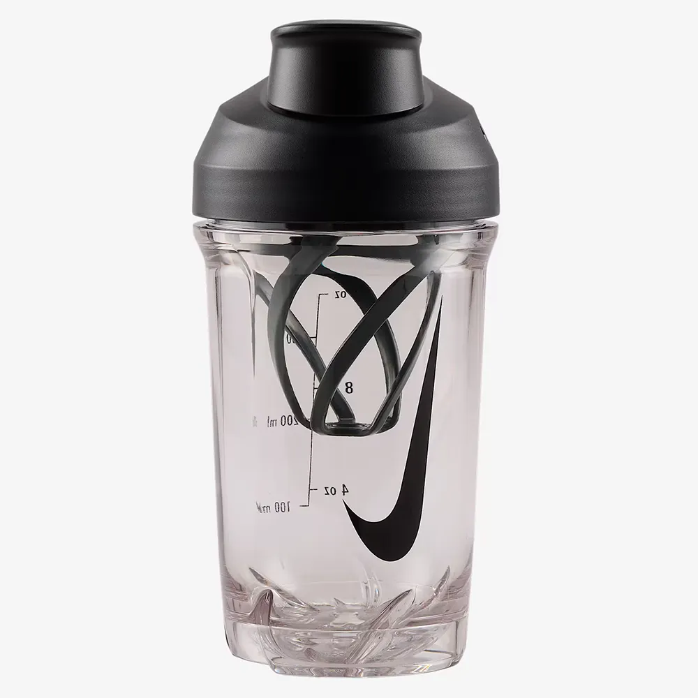 NIKE 耐吉】雪克水壺2.0 16OZ/473ml黑色運動水瓶高蛋白乳清奶昔